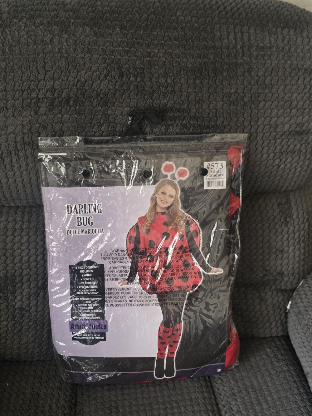 Darling Bug Ladybug Costume in Red and Black